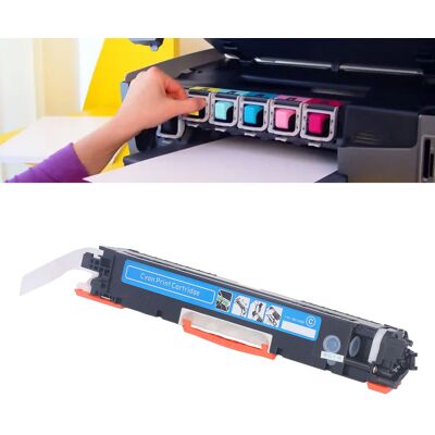 JUTE Ersatzteile Für Blaue Tonerkartuschen Für Hp 130a Cf351a Und Hp Color Laserjet Pro Mfp Serie M176 Und M177. JUTE Ersatzteile Für Blaue Tonerkartuschen Für Hp 130a Cf351a Und Hp Color Laserjet Pro Mfp Serie M176 Und M177.