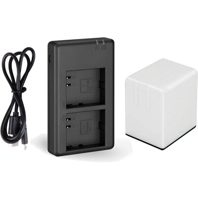 TRADE-SHOP Set-angebot: 2-fach Ladegerät Für Netgear / Arlo Go + Li-ion Akku (7,2v / 3000mah) - Ersetzt Du-a1, Du-a2, A-2 / Ladestation Mit Micro-usb Kabel TRADE-SHOP Set-angebot: 2-fach Ladegerät Für Netgear / Arlo Go + Li-ion Akku (7,2v / 3000mah) - Ersetzt Du-a1, Du-a2, A-2 / Ladestation Mit Micro-usb Kabel
