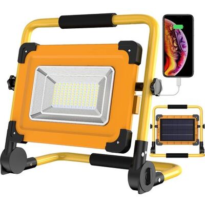 OEM 100-w-solar-led-arbeitsleuchte Mit 120 Leds, Wasserdichter 12000-mah-usb-akku Und Powerbank Für Autoreparaturen, Garage Und Camping OEM 100-w-solar-led-arbeitsleuchte Mit 120 Leds, Wasserdichter 12000-mah-usb-akku Und Powerbank Für Autoreparaturen, Garage Und Camping