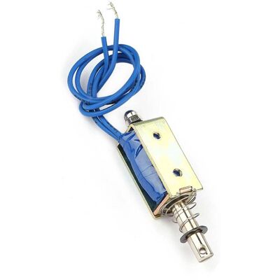JUTE Gleichstrom-zug-elektromagnet Jf-0530b: 5 N Saugkraft, 6 V/12 V/24 V, 10 Mm Hub. JUTE Gleichstrom-zug-elektromagnet Jf-0530b: 5 N Saugkraft, 6 V/12 V/24 V, 10 Mm Hub.