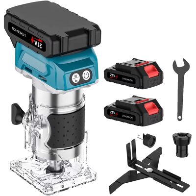 OEM Router, Variable Geschwindigkeit, Hohe Leistung, 2 Akkus OEM Router, Variable Geschwindigkeit, Hohe Leistung, 2 Akkus