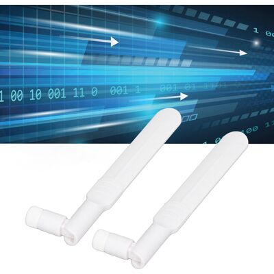 JUTE Dualband-wlan-router (2,4 Ghz/5,8 Ghz), Omnidirektionale, Faltbare Stabantenne, Interner Sma-pin-anschluss, Weiß. JUTE Dualband-wlan-router (2,4 Ghz/5,8 Ghz), Omnidirektionale, Faltbare Stabantenne, Interner Sma-pin-anschluss, Weiß.