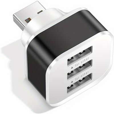 OEM Usb 2.0 Drei-port-hub, Schwarz OEM Usb 2.0 Drei-port-hub, Schwarz