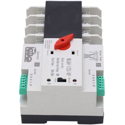 HEAT 4p Dual Power Automatischer Umschalter, Hochtemperaturbeständig, Ac 400 V, 80 A HEAT 4p Dual Power Automatischer Umschalter, Hochtemperaturbeständig, Ac 400 V, 80 A