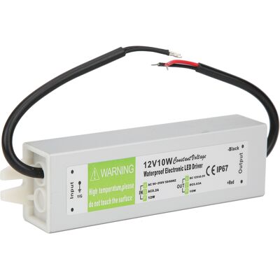 HEAT Professionelles, Wasserdichtes 10-w-led-treiber-netzteil Ac 90–250 V (50/60 Hz) Dc 12 V HEAT Professionelles, Wasserdichtes 10-w-led-treiber-netzteil Ac 90–250 V (50/60 Hz) Dc 12 V