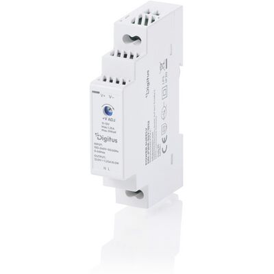 Digitus Dn-pwr-sst-1512 Hutschienen-netzteil (din-rail) 12 V/dc 1.25 A 15 W Inhalt 1 St. Digitus Dn-pwr-sst-1512 Hutschienen-netzteil (din-rail) 12 V/dc 1.25 A 15 W Inhalt 1 St.