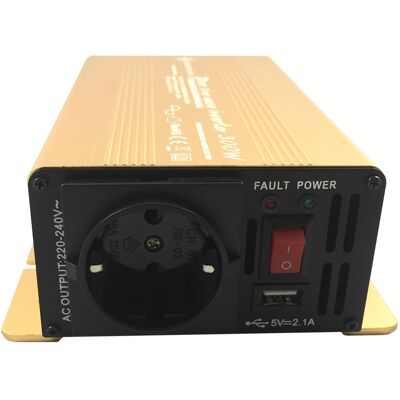 SOLARTRONICS Spannungswandler Np 12v 300 Watt Power Usb 2.1a Reiner Sinus Gold Edition SOLARTRONICS Spannungswandler Np 12v 300 Watt Power Usb 2.1a Reiner Sinus Gold Edition