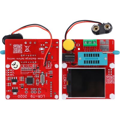 LEDE Lcr-t9 Multifunktions-transistortester, Tft-grafikdisplay, 9–12 V Dc-netzteil, Industrielle Elektronikbauteile, Präzises Diagnosegerät LEDE Lcr-t9 Multifunktions-transistortester, Tft-grafikdisplay, 9–12 V Dc-netzteil, Industrielle Elektronikbauteile, Präzises Diagnosegerät