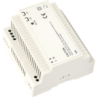 HEAT Din-schienen-netzteil, Stufenform, Industrietauglich, 100 W, Ac/dc-spannungsschaltung, 100–240 V Ac, 12 V HEAT Din-schienen-netzteil, Stufenform, Industrietauglich, 100 W, Ac/dc-spannungsschaltung, 100–240 V Ac, 12 V