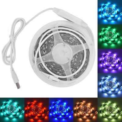 JUTE 5 M Rgb-led-streifen, 5-v-usb-netzteil, Sprach- Und Musiksteuerung, Mehrfarbige Leds, Bluetooth-led-streifen-set JUTE 5 M Rgb-led-streifen, 5-v-usb-netzteil, Sprach- Und Musiksteuerung, Mehrfarbige Leds, Bluetooth-led-streifen-set