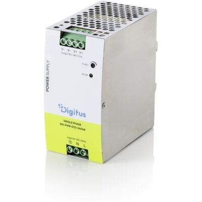 Digitus Dn-pwr-std-24048 Industrienetzteil 48 V/dc 5 A 240 W Inhalt 1 St. Digitus Dn-pwr-std-24048 Industrienetzteil 48 V/dc 5 A 240 W Inhalt 1 St.
