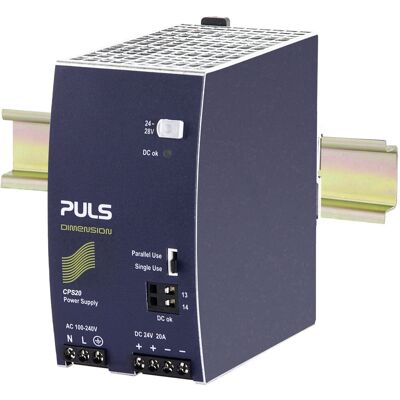 Puls - Cps20.241-c1 Hutschienen-netzteil (din-rail) 24 V/dc 20 A 480 W Anzahl Ausgänge:1 X Inhalt 1 Puls - Cps20.241-c1 Hutschienen-netzteil (din-rail) 24 V/dc 20 A 480 W Anzahl Ausgänge:1 X Inhalt 1