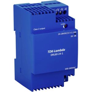 Tdk-lambda - DRL60-24-1 Hutschienen-Netzteil (DIN-Rail) 24 v 2.5 a 60 w Inhalt 1 St.