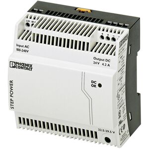 Phoenix Contact STEP-PS/1AC/24DC/4.2 Hutschienen-Netzteil (DIN-Rail) 24 V/DC 4.4 A 100 W Anzahl Aus