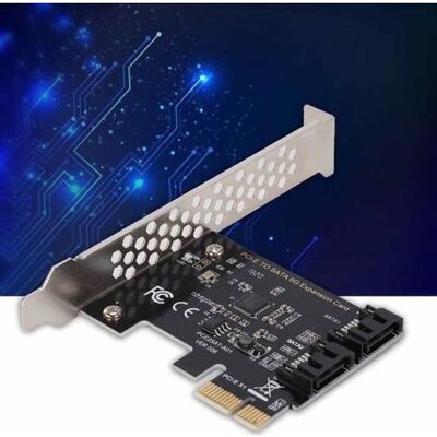 TORMATOR Pci-e-zu-sata-3.0-adapter, Sata-iii-2-port-6-gbit/s-erweiterungsadapter - Mey TORMATOR Pci-e-zu-sata-3.0-adapter, Sata-iii-2-port-6-gbit/s-erweiterungsadapter - Mey