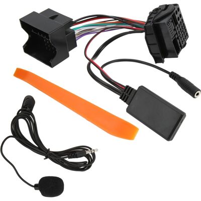 HEAT Bluetooth 5.0-adapter Mit Aux-eingang, 12-poliges Mikrofon-freisprecheinrichtungsset Für Opel Cd30 Mp3, Cdc40, Cd70, Dvd90 Autoradios HEAT Bluetooth 5.0-adapter Mit Aux-eingang, 12-poliges Mikrofon-freisprecheinrichtungsset Für Opel Cd30 Mp3, Cdc40, Cd70, Dvd90 Autoradios