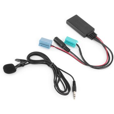HEAT 6-poliges Bluetooth-kabel Für Autoradios, Aux-in-adapter Mit Integriertem Mikrofon, Kompatibel Mit Clio/espace/megane HEAT 6-poliges Bluetooth-kabel Für Autoradios, Aux-in-adapter Mit Integriertem Mikrofon, Kompatibel Mit Clio/espace/megane