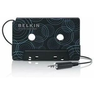 Belkin Kassetten-Adapter für MP3-Player (3,5mm Klinke, geeignet für iPhone, iPod, Smartphones), schwarz