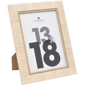Fotorahmen Thea Beige 13x18cm - Atmosphera Créateur D'Intérieur Fotorahmen Thea Beige 13x18cm - Atmosphera Créateur D'Intérieur
