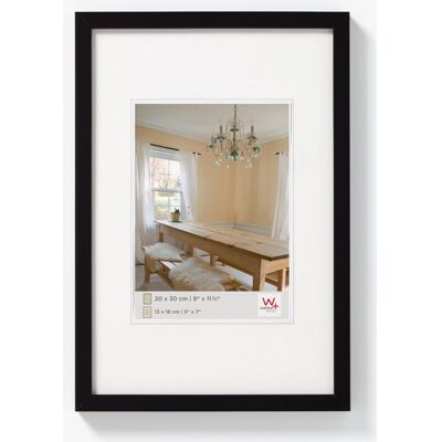 WALTHER DESIGN Peppers Holzr. 40x60 Schwarz WALTHER DESIGN Peppers Holzr. 40x60 Schwarz