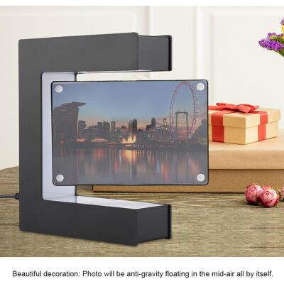 HEAT Led-schwebender Magnet-fotorahmen, Dekoration Für Zuhause, Büro Oder Hochzeit, Leuchtender Schweberahmen (eu), Modernes Fotodisplay HEAT Led-schwebender Magnet-fotorahmen, Dekoration Für Zuhause, Büro Oder Hochzeit, Leuchtender Schweberahmen (eu), Modernes Fotodisplay