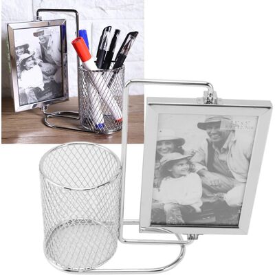 JUTE Stifthalter, Drehbarer Bilderrahmen, Studio-bilderrahmen, Metall-bilderrahmen, Mittelgroßer Stifthalter JUTE Stifthalter, Drehbarer Bilderrahmen, Studio-bilderrahmen, Metall-bilderrahmen, Mittelgroßer Stifthalter