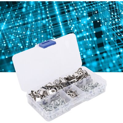 JUTE Set Mit 80 Wandhaken Und Ringen Für D-förmige Bilderrahmen JUTE Set Mit 80 Wandhaken Und Ringen Für D-förmige Bilderrahmen