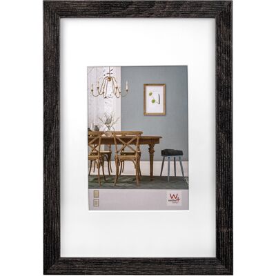 WALTHER DESIGN Fiorito Holzrahmen 13x18 Cm, Dunkelgrau WALTHER DESIGN Fiorito Holzrahmen 13x18 Cm, Dunkelgrau