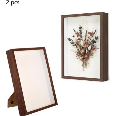 OEM 2 Teiliger Bilderrahmen Präsentationsrahmen Rahmen Für Trockenblumen 3d Bilderrahmen Leerer Bilderrahmen 21,8 X 26,9 X 3 Cm Für Brautsträuße, Diy OEM 2 Teiliger Bilderrahmen Präsentationsrahmen Rahmen Für Trockenblumen 3d Bilderrahmen Leerer Bilderrahmen 21,8 X 26,9 X 3 Cm Für Brautsträuße, Diy