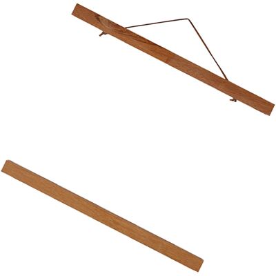 HEAT 40 Cm Großer Magnetischer Bilderrahmen Aus Teakholz, Diy-posterclip, Halter Für Kunstdruckrollen, Kein Bohren Erforderlich, Für Poster Und Wandbilder. HEAT 40 Cm Großer Magnetischer Bilderrahmen Aus Teakholz, Diy-posterclip, Halter Für Kunstdruckrollen, Kein Bohren Erforderlich, Für Poster Und Wandbilder.
