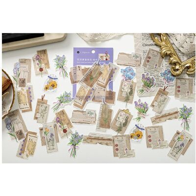 JUTE Infeel.me Washi-sticker-kollektion Blumenbeutel Fotoalbum Tagebuch Diy-zubehör Dekorative Sticker 30 Stück Segenswünsche JUTE Infeel.me Washi-sticker-kollektion Blumenbeutel Fotoalbum Tagebuch Diy-zubehör Dekorative Sticker 30 Stück Segenswünsche