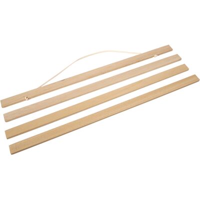 HEAT Moderner Magnetischer Bilderrahmen Für Poster Und Drucke, 40 Cm Weiße Holzwandhalterung, Kein Bohren Erforderlich, Magnetisches System Für Poster Und Kunstwerke. HEAT Moderner Magnetischer Bilderrahmen Für Poster Und Drucke, 40 Cm Weiße Holzwandhalterung, Kein Bohren Erforderlich, Magnetisches System Für Poster Und Kunstwerke.