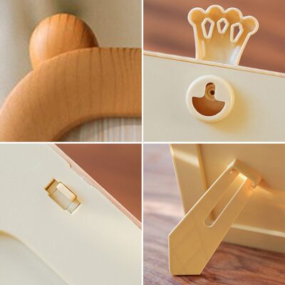 JUTE Niedlicher Und Kreativer 7-zoll-fotorahmen Im Instagram-stil, Ideal Für Tisch, Kindergarten, Wanddekoration, Büro, Cartoon-fotorahmen, Fotorahmen Mit Braunem Kranz. JUTE Niedlicher Und Kreativer 7-zoll-fotorahmen Im Instagram-stil, Ideal Für Tisch, Kindergarten, Wanddekoration, Büro, Cartoon-fotorahmen, Fotorahmen Mit Braunem Kranz.