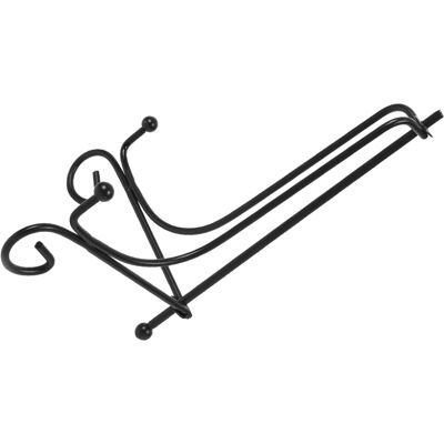 HEAT 10-zoll-präsentationsständer Aus Schmiedeeisen, Klassischer Ständer Für Teller, Bilderrahmen, Bücher Oder Kunstwerke, Schwarz, 1 Stück HEAT 10-zoll-präsentationsständer Aus Schmiedeeisen, Klassischer Ständer Für Teller, Bilderrahmen, Bücher Oder Kunstwerke, Schwarz, 1 Stück