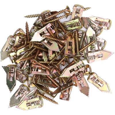 HEAT 40er-pack Selbstbohrende Dübelschrauben-set, Trockenbau-metalldübel, Schlagdübel Für Hausdekoration, Bilderrahmen HEAT 40er-pack Selbstbohrende Dübelschrauben-set, Trockenbau-metalldübel, Schlagdübel Für Hausdekoration, Bilderrahmen