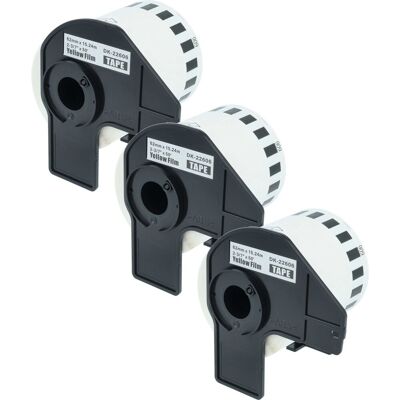 vhbw - Brother PT QL-1050 - Gelb - 62mm - Label Roll vhbw - Brother PT QL-1050 - Gelb - 62mm - Label Roll