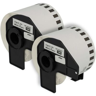 Vhbw - 2x Etiketten-rolle Mit Halter 62mm X 30,48m (1 Etikette) Kompatibel Mit Brother Pt Ql-1050 Etiketten-drucker - Premium, Wiederablösbar Vhbw - 2x Etiketten-rolle Mit Halter 62mm X 30,48m (1 Etikette) Kompatibel Mit Brother Pt Ql-1050 Etiketten-drucker - Premium, Wiederablösbar