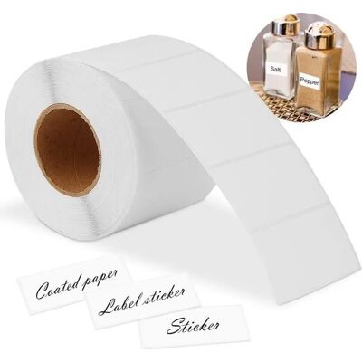 OEM 1000 Leere Selbstklebende Haushaltsetiketten Rolle 6x3 Cm Selbstklebende Etiketten Blankoetiketten Rolle Gefrierschranketiketten Weiße Aufkleber OEM 1000 Leere Selbstklebende Haushaltsetiketten Rolle 6x3 Cm Selbstklebende Etiketten Blankoetiketten Rolle Gefrierschranketiketten Weiße Aufkleber