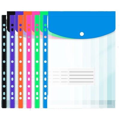 OEM 12 Erweiterbare A4-einsteckhüllen 6 Farben Wasserabweisend Mit 11 Lochungen Geeignet Für Ringbücher Mit 2 3 Oder 4 Ringen Inklusive Etiketten Für OEM 12 Erweiterbare A4-einsteckhüllen 6 Farben Wasserabweisend Mit 11 Lochungen Geeignet Für Ringbücher Mit 2 3 Oder 4 Ringen Inklusive Etiketten Für