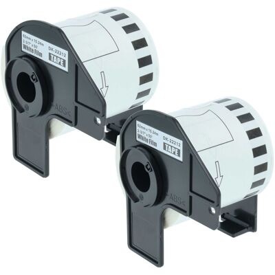 Vhbw - 2x Etiketten-rolle Mit Halter 62mm X 15,24m (1 Etikette) Kompatibel Mit Brother Pt Ql-1050, Ql1050n, Ql-1060 Etiketten-drucker Vhbw - 2x Etiketten-rolle Mit Halter 62mm X 15,24m (1 Etikette) Kompatibel Mit Brother Pt Ql-1050, Ql1050n, Ql-1060 Etiketten-drucker