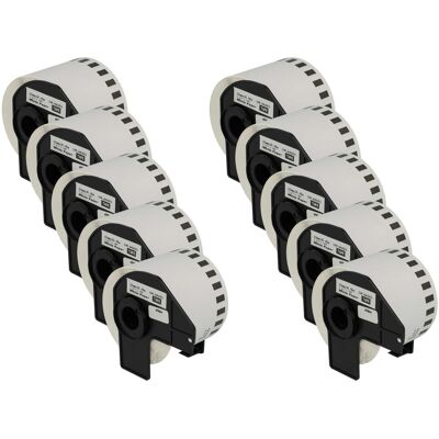 Vhbw - 10x Etiketten-rolle Mit Halter 62mm X 30,48m (1 Etikette) Kompatibel Mit Brother Pt Ql-1050 Etiketten-drucker - Premium, Wiederablösbar Vhbw - 10x Etiketten-rolle Mit Halter 62mm X 30,48m (1 Etikette) Kompatibel Mit Brother Pt Ql-1050 Etiketten-drucker - Premium, Wiederablösbar