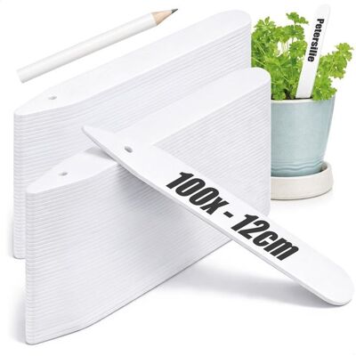 OEM Dailygoods – Pflanzenetiketten, 100 Stück – Einstecketiketten, 12 Cm – Nachhaltig – Etiketten Für Den Außenbereich – Pflanzstecker – Markierungstafeln OEM Dailygoods – Pflanzenetiketten, 100 Stück – Einstecketiketten, 12 Cm – Nachhaltig – Etiketten Für Den Außenbereich – Pflanzstecker – Markierungstafeln