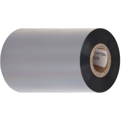 HEAT Schwarzes Thermotransferband, Antistatisch Harzverstärkt, Selbstklebend, Für Etiketten Und Barcode-druck HEAT Schwarzes Thermotransferband, Antistatisch Harzverstärkt, Selbstklebend, Für Etiketten Und Barcode-druck
