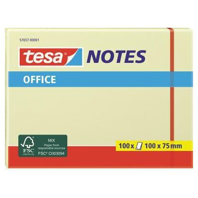 Tesa Haftnotiz Tesa® Office Notes 100 X 75 Mm (b X H) Gelb 100 Bl. Tesa Haftnotiz Tesa® Office Notes 100 X 75 Mm (b X H) Gelb 100 Bl.