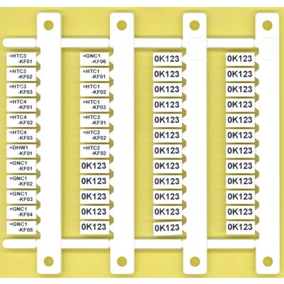Finder 093.48 Etikettenset - Serie 38, 39 - 48 St. Finder 093.48 Etikettenset - Serie 38, 39 - 48 St.