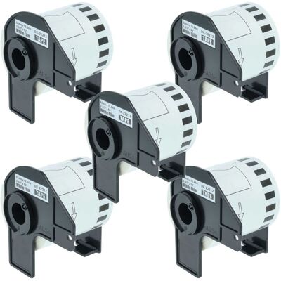 Vhbw - 5x Set Etiketten-rolle 62mm X 15,24m Kompatibel Mit Brother P-touch Ql-1050, Ql-1050n, Ql-1060, Ql-1060n, Ql-500, Ql-500a Etiketten-drucker Vhbw - 5x Set Etiketten-rolle 62mm X 15,24m Kompatibel Mit Brother P-touch Ql-1050, Ql-1050n, Ql-1060, Ql-1060n, Ql-500, Ql-500a Etiketten-drucker