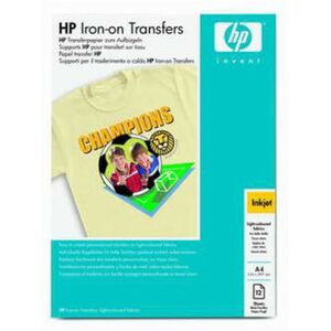 Hewlett Packard - hp C6050A Transferpapier zum Aufbügeln, 12 Blatt, din A4, 170 g/qm (C6050A)