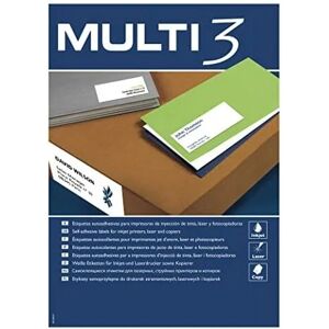 Multi-3 - Etiketten 70x36 100 Blatt