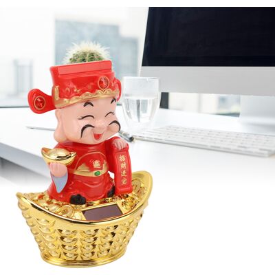 JUTE Solarbetriebener Goldbarren, Symbol Des Reichtums, Kassenschmuck, Ideal Für Neueröffnungen Von Geschäften, Als Bankgeschenk, Für Kuchen, Gebäck Und Neujahrsgrüße. JUTE Solarbetriebener Goldbarren, Symbol Des Reichtums, Kassenschmuck, Ideal Für Neueröffnungen Von Geschäften, Als Bankgeschenk, Für Kuchen, Gebäck Und Neujahrsgrüße.