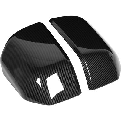 HEAT Zierblende Für Außenspiegelabdeckung, Passend Für Ford F150 2015–2020, Carbonfaser-optik HEAT Zierblende Für Außenspiegelabdeckung, Passend Für Ford F150 2015–2020, Carbonfaser-optik
